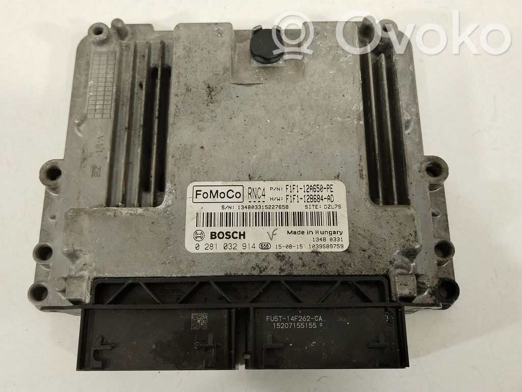 Engine control unit/module   F1F112A650PE,F1F112B684AD,0281032914
