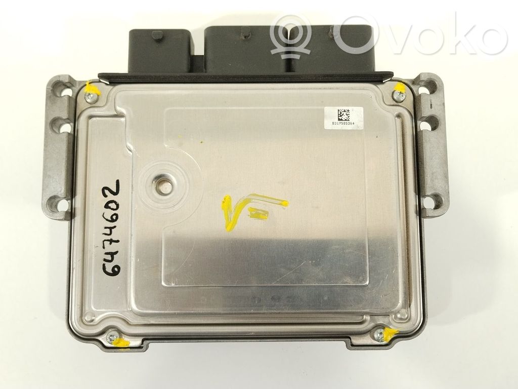 Unidad de control/módulo del motor   9676379780,0261S06620,9666319180