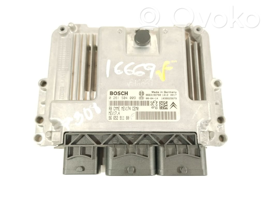 Peugeot 308 Unitate/modul de control motor 