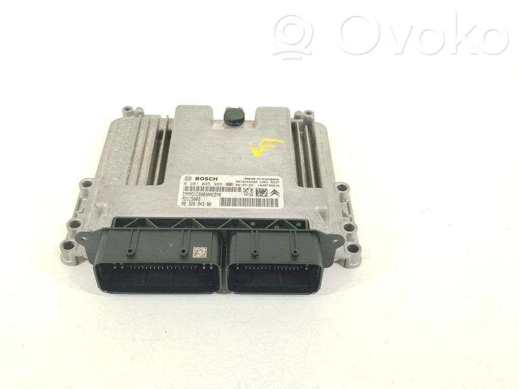 Citroen C3 Variklio valdymo blokas 