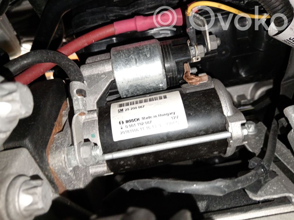 Motor de arranque   25200067,0001192087,20181006