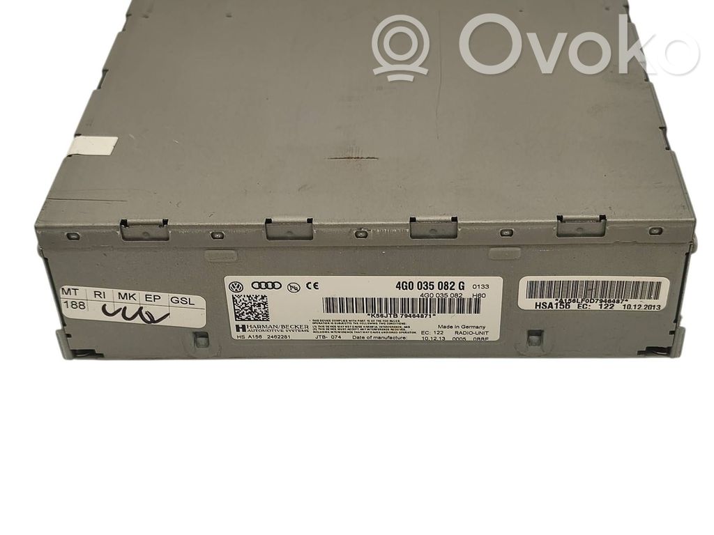 Audi A7 S7 4G GPS navigation control unit/module 