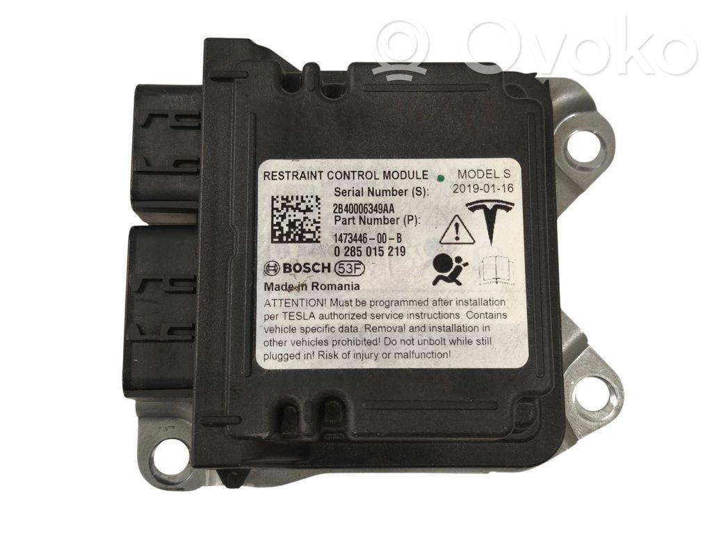 Tesla Model S Sunroof control unit/module 