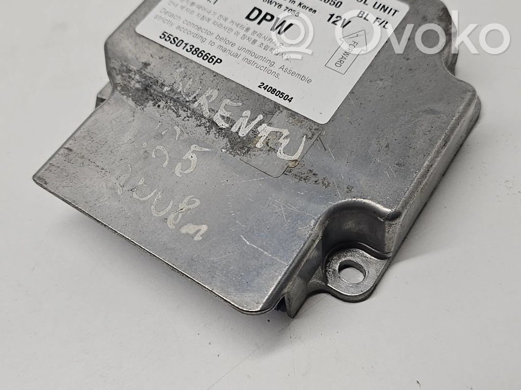 KIA Sorento Airbag control unit/module 