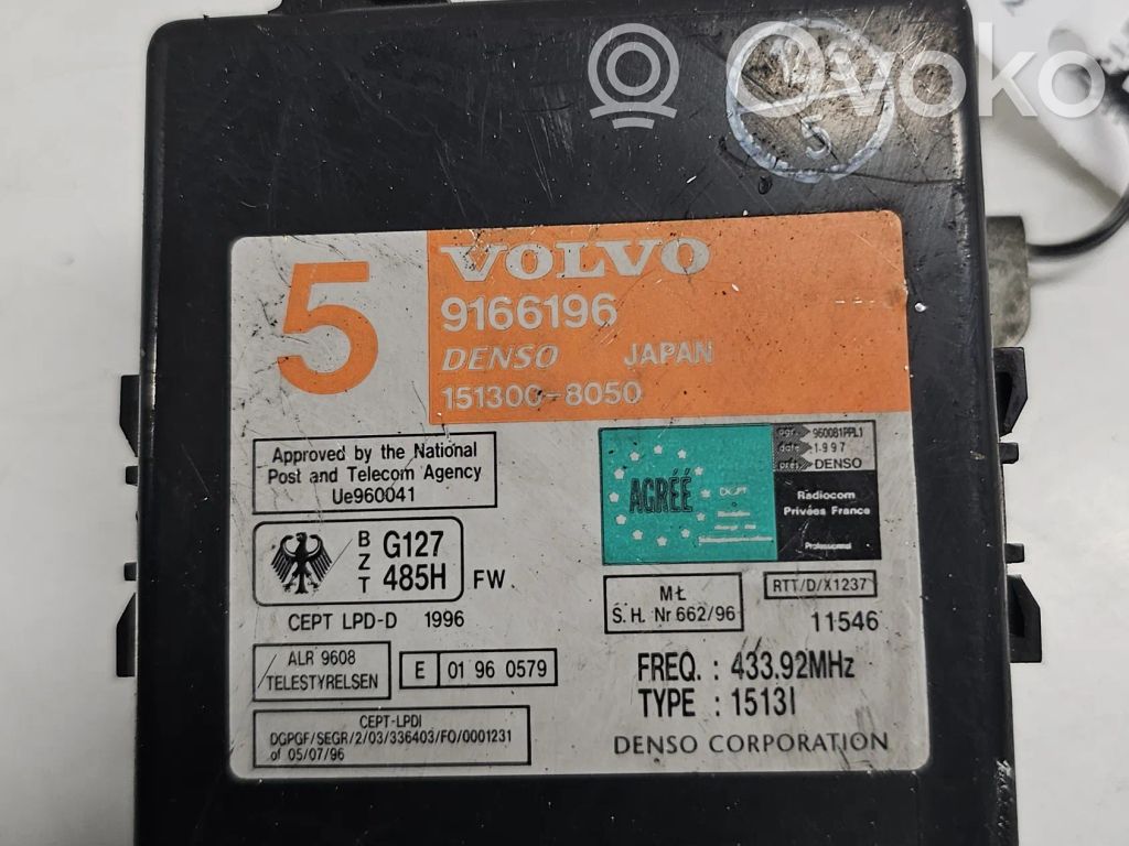 Volvo S70  V70  V70 XC Other control units/modules 