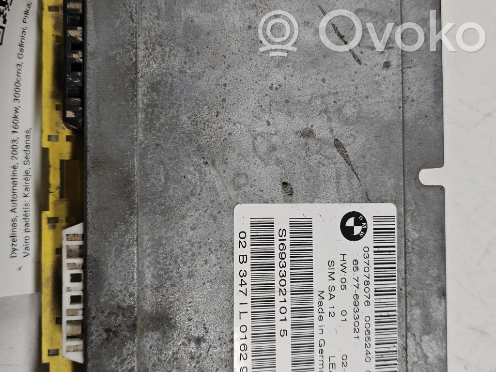 BMW 7 E65 E66 Airbag control unit/module 