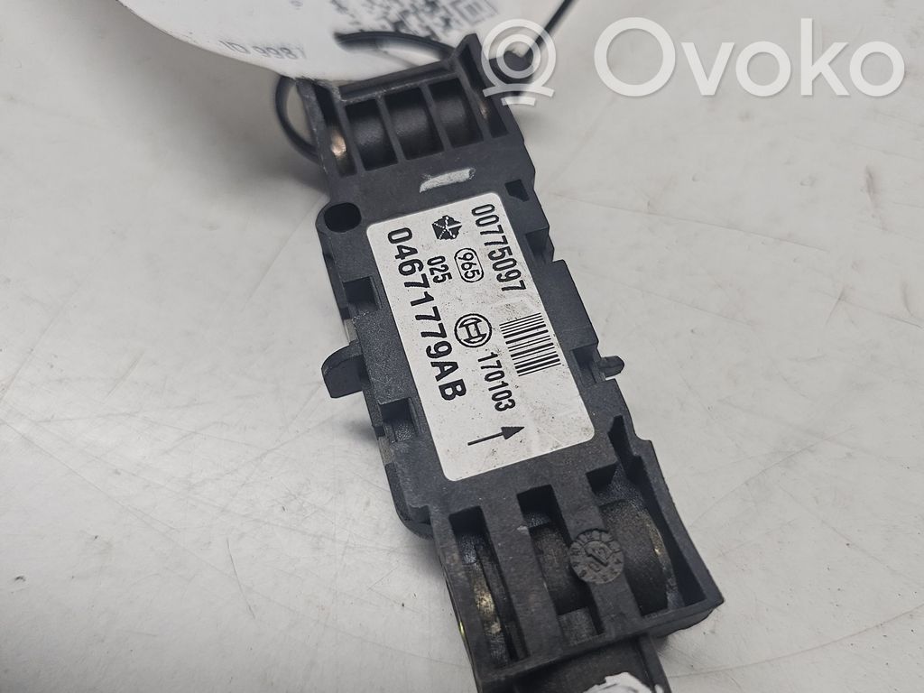 Chrysler Pacifica Airbag deployment crash/impact sensor 