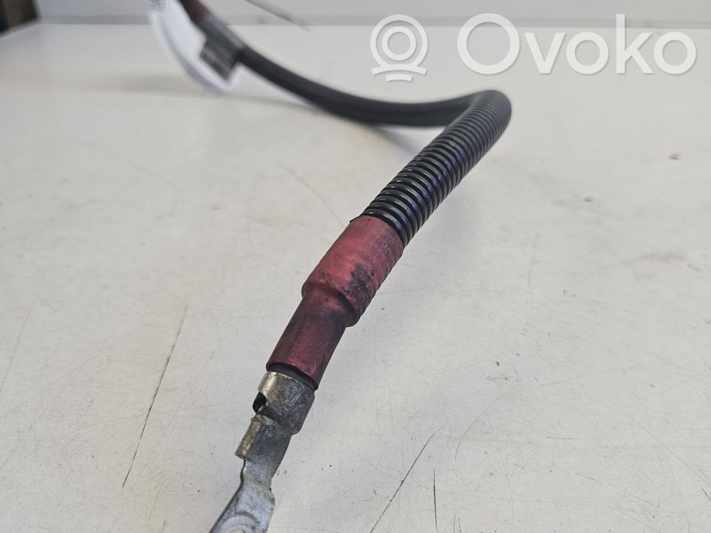BMW 5 E60 E61 Pliusinis laidas (akumuliatoriaus) 