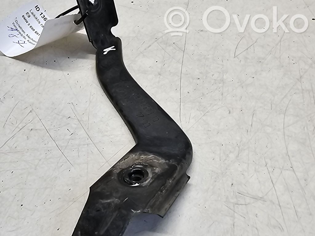 BMW 5 E60 E61 Radiator support slam panel bracket 