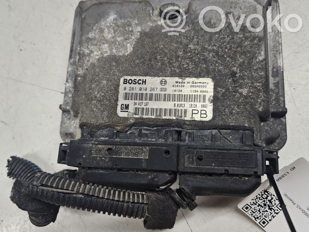 Opel Astra G Engine control unit/module 