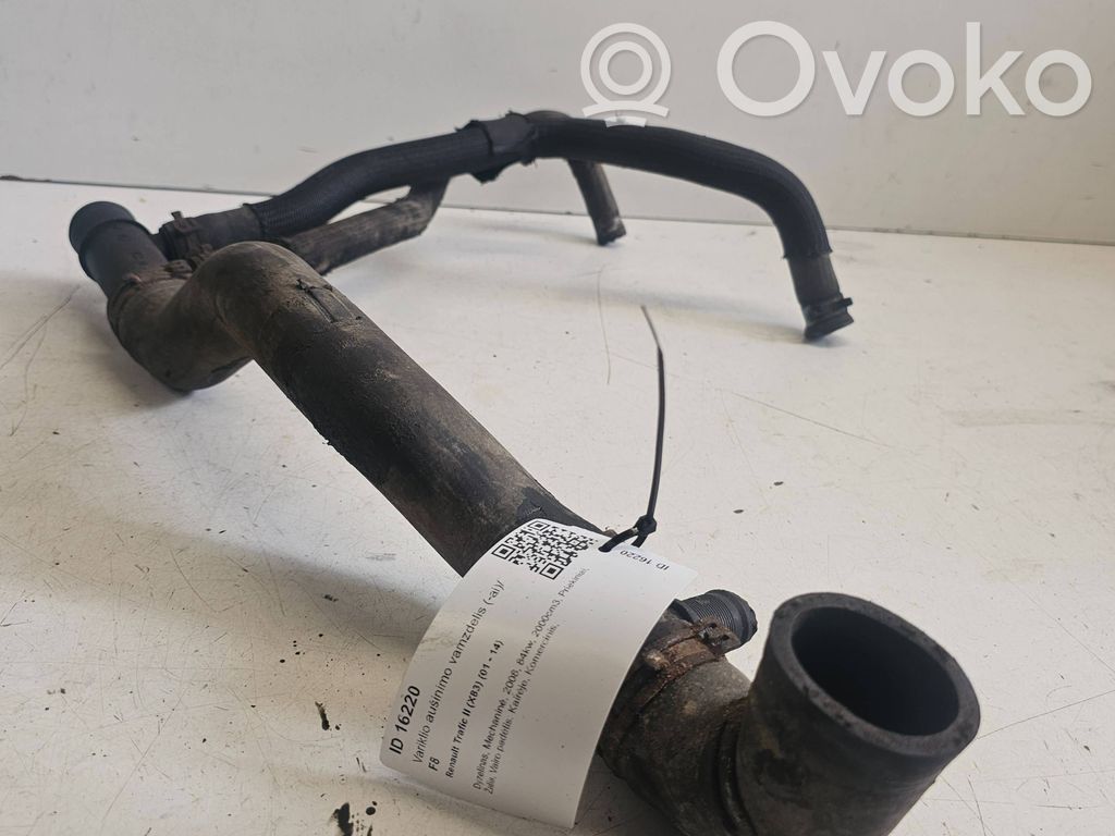 Renault Trafic II (X83) Engine coolant pipe/hose 