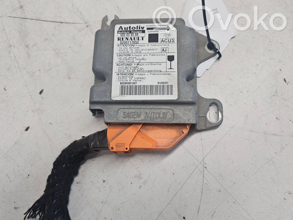 Renault Scenic I Airbag control unit/module 