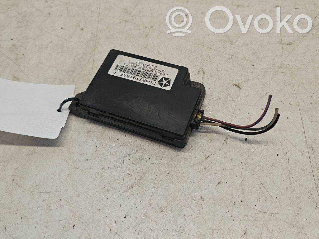 Chrysler Sebring (JS) Autres unités de commande / modules 