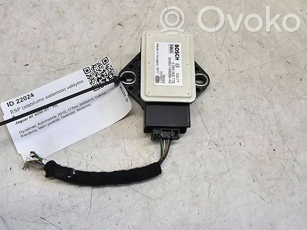 Jaguar XF X250 Unidad de control ESP (sistema de estabilidad) 