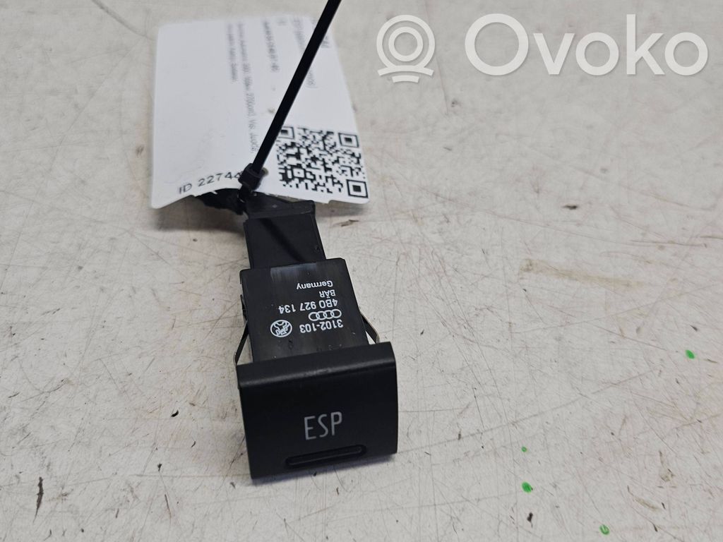 Audi A6 S6 C5 4B ESP (stability program) switch 