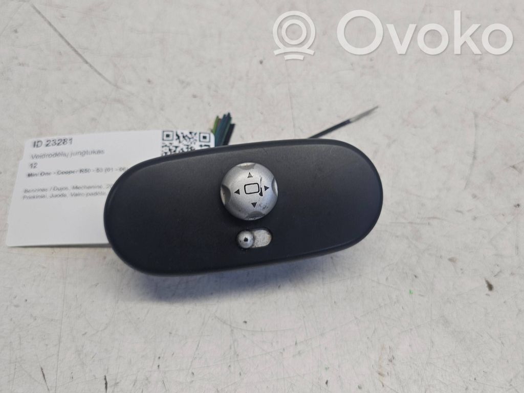 Mini One - Cooper R50 - 53 Wing mirror switch 