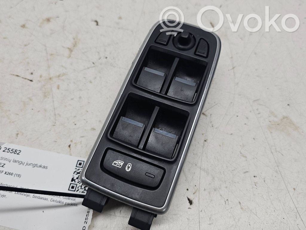 Jaguar XF X260 Electric window control switch 