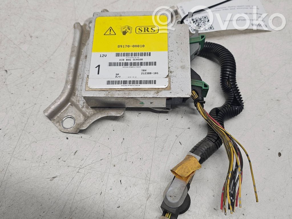 Peugeot 107 Airbag control unit/module 