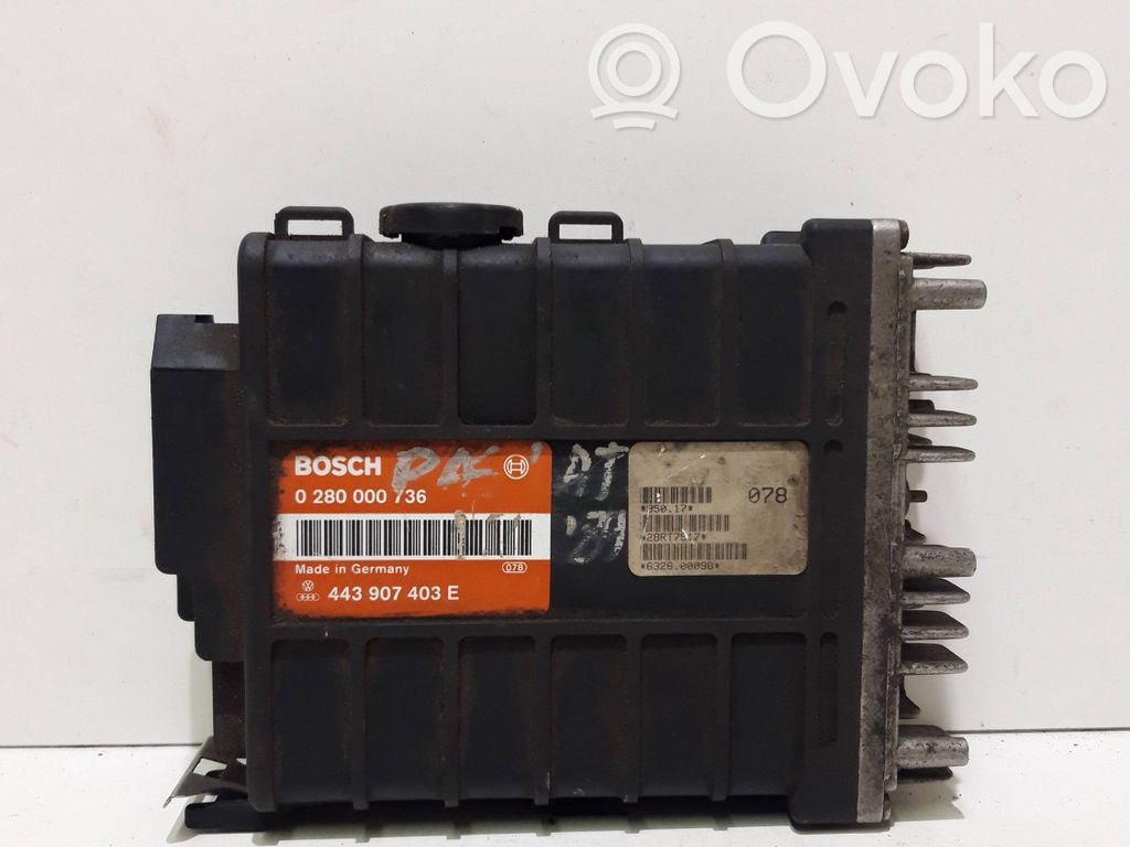 Volkswagen PASSAT B3 Engine control unit/module 