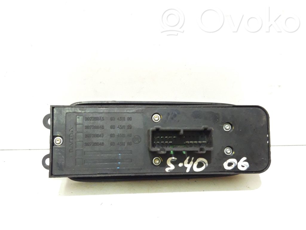 Volvo V50 Electric window control switch 