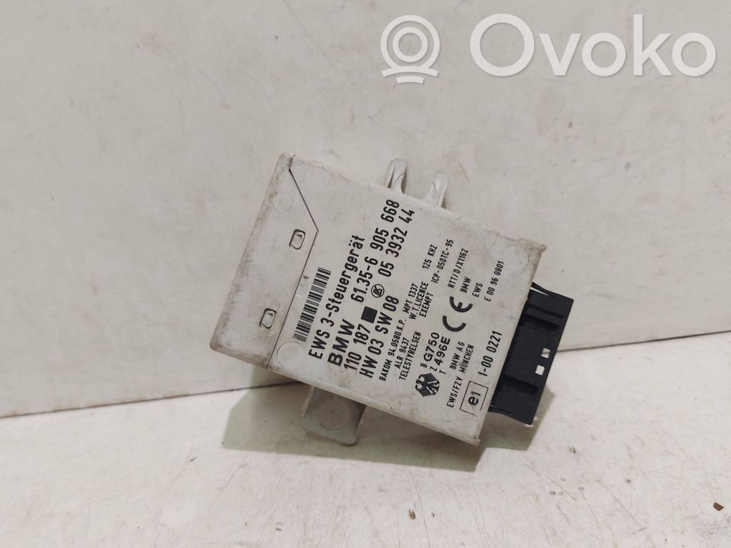 Immobilizer control unit/module   61356905668,05393244,110187