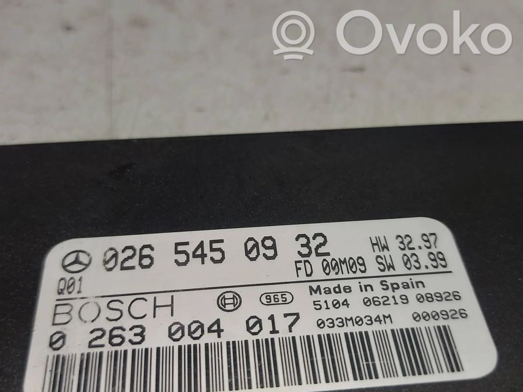 Mercedes-Benz E W210 Unitate/modul de comandă parcare PDC 