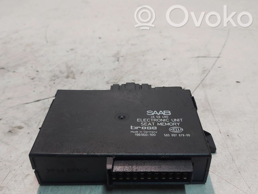 Saab 9-5 Seat control module 