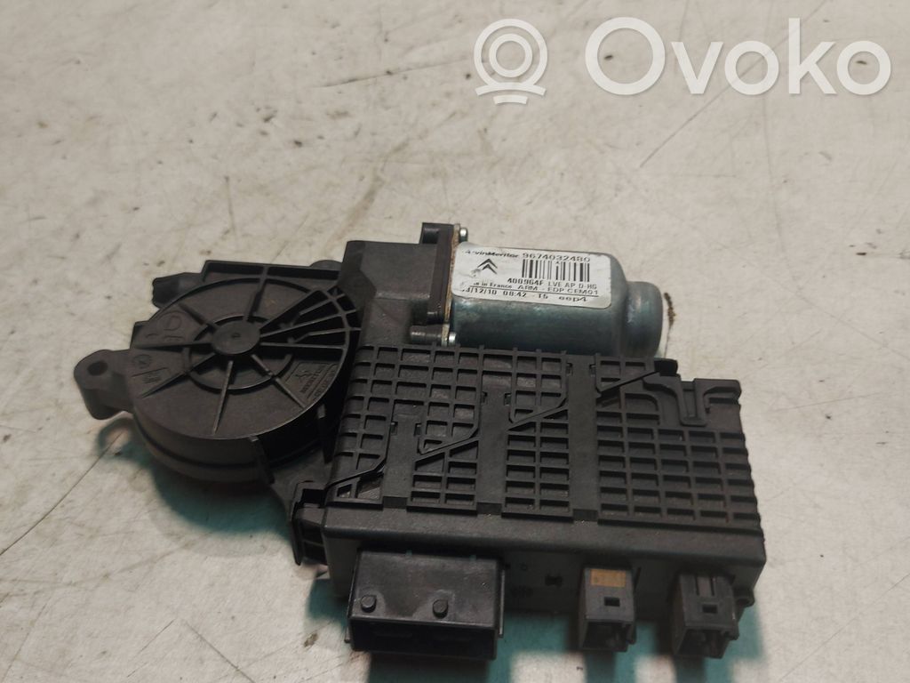 Citroen C4 I Picasso Silnik regulatora szyby drzwi przednich 