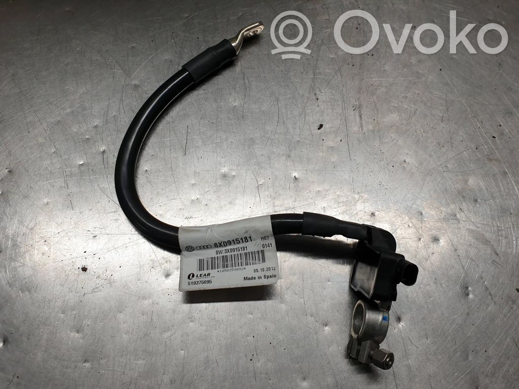 Audi A6 S6 C7 4G Maakaapeli, akku 