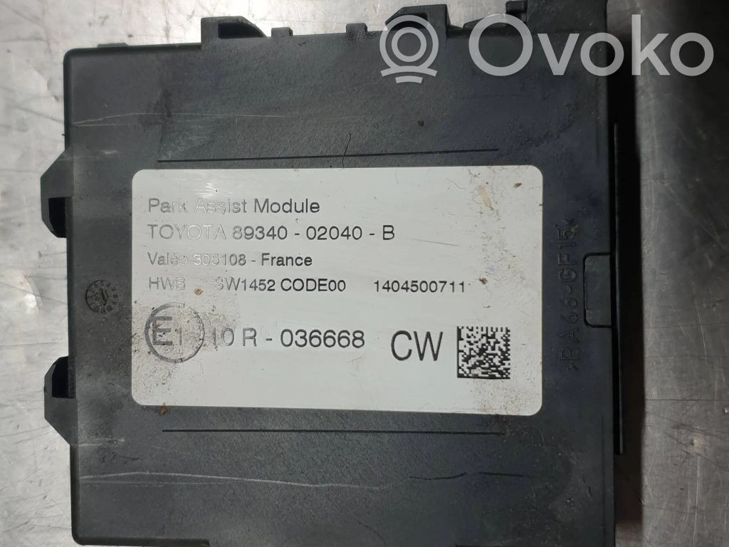 Parking PDC control unit/module   8934002040B,1404500711,10R036668,W1452CUDE00