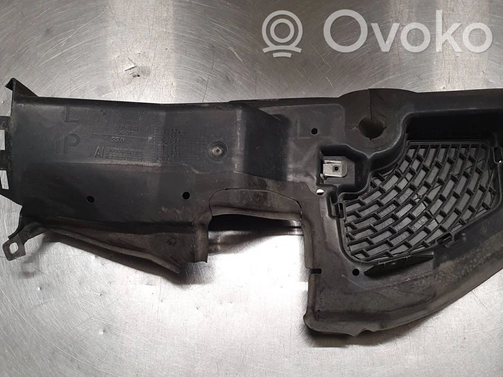 BMW 5 E60 E61 Intercooler air guide/duct channel 