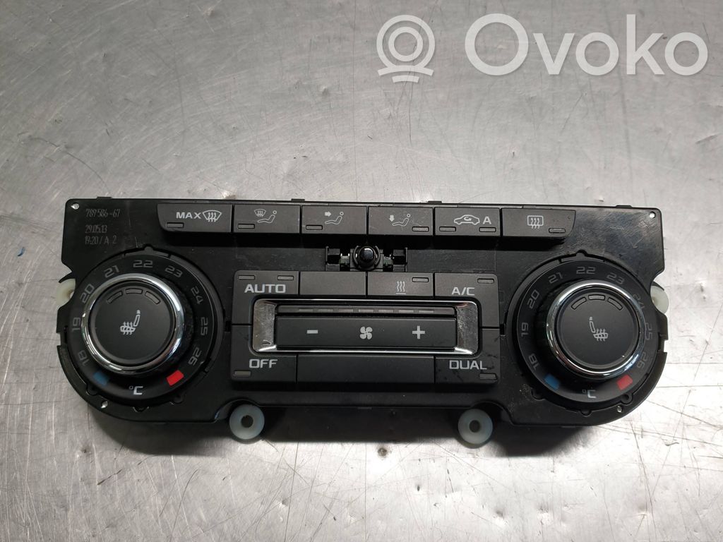Skoda Superb B6 (3T) Climate control unit 