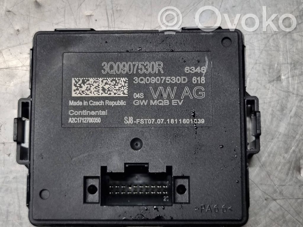 Volkswagen PASSAT B8 Modul control gateway 