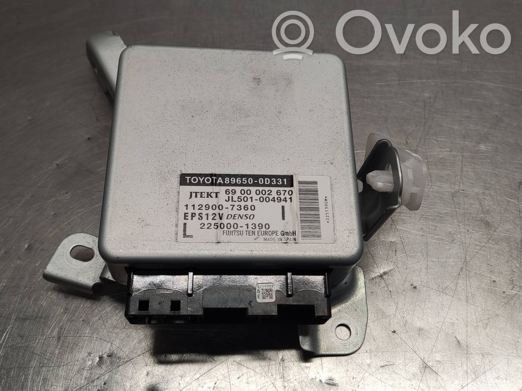 Toyota Yaris Power steering control unit/module 