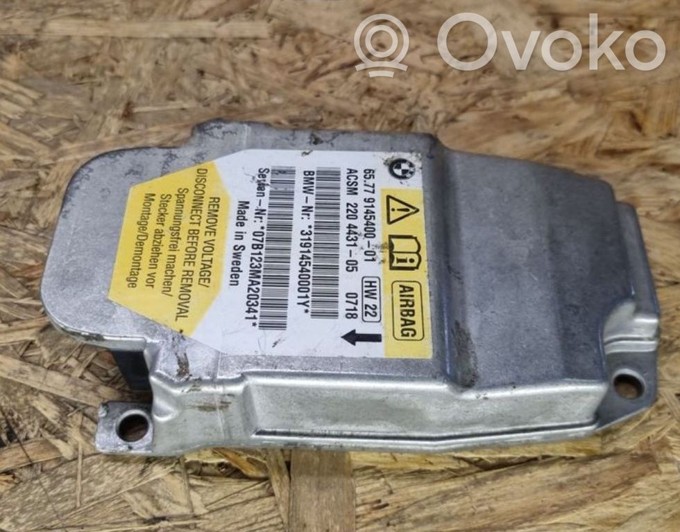 Airbag control unit/module   65779145400