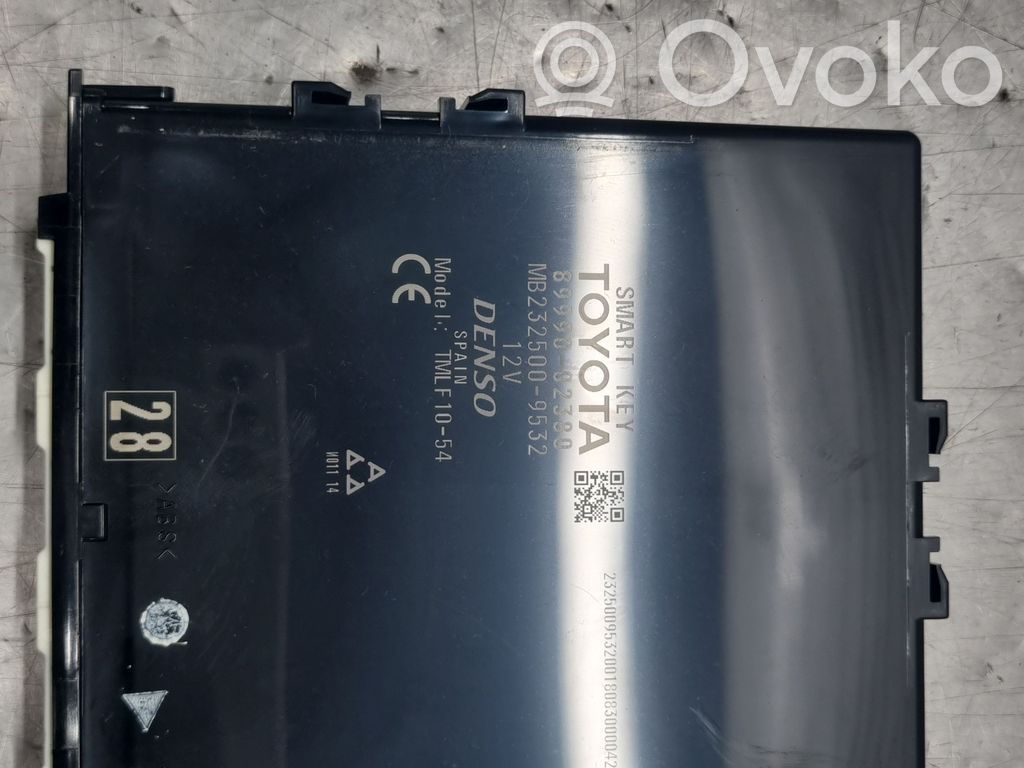 Toyota Auris E180 Module de contrôle sans clé Go 