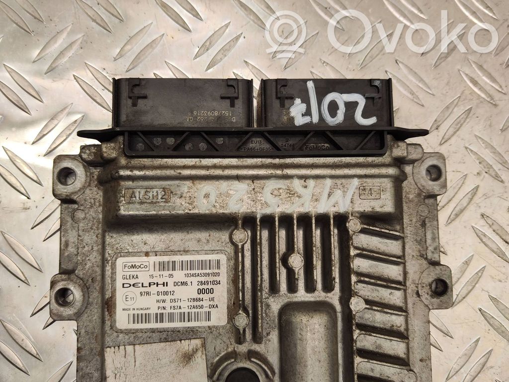 Engine control unit/module   DS7112B684UE,28491034,97RI010012,DS7A12A650DXA