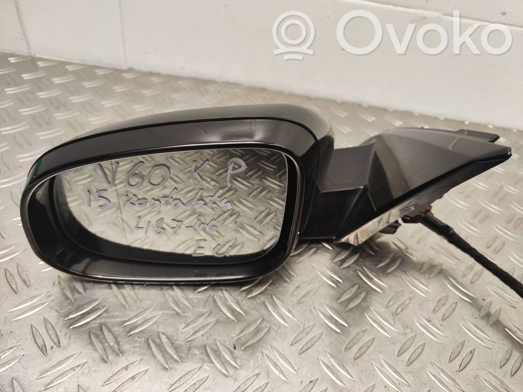 Volvo V60 Elektryczne lusterko boczne drzwi przednich 
