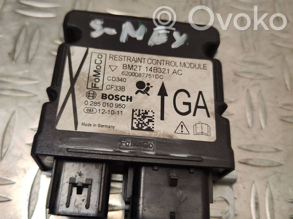 Sterownik / Moduł Airbag   BM2T14B321AC,5010950,6200087751DC
