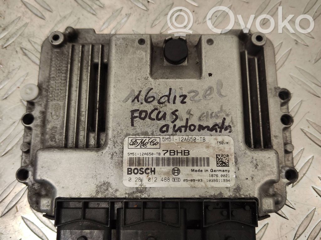 Ford Focus Engine control unit/module 