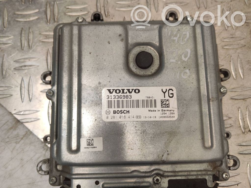 Engine control unit/module   31336983,0281018414