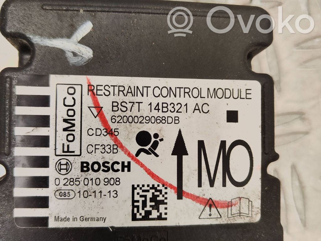 Ford Mondeo MK IV Unidad de control/módulo del Airbag 