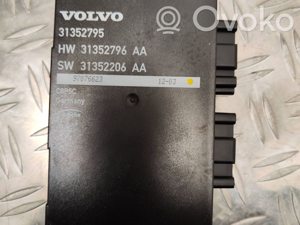 Volvo XC60 Tailgate/trunk control unit/module 
