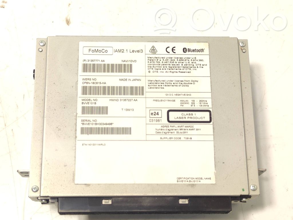 Volvo V60 Panel / Radioodtwarzacz CD/DVD/GPS 