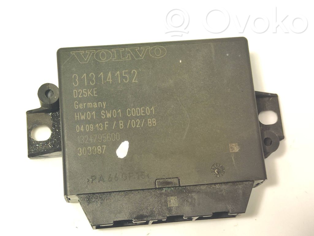 Volvo V60 Sterownik / Moduł parkowania PDC 