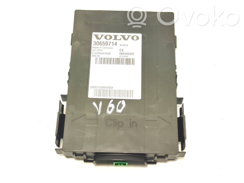 Volvo V60 Komfortsteuergerät Zentralverriegelung 