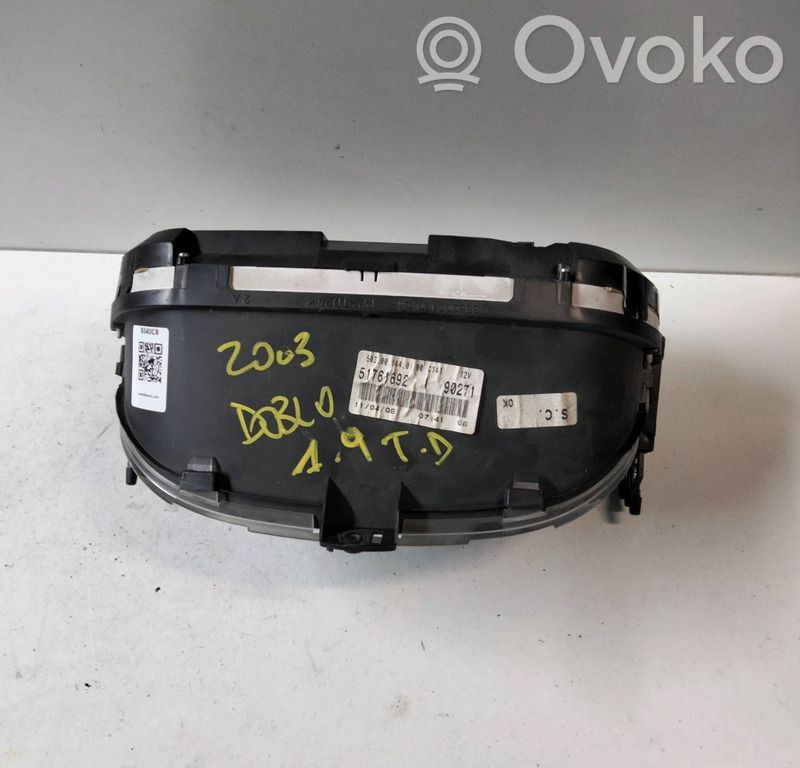 Fiat Doblo Spidometras (prietaisų skydelis) 