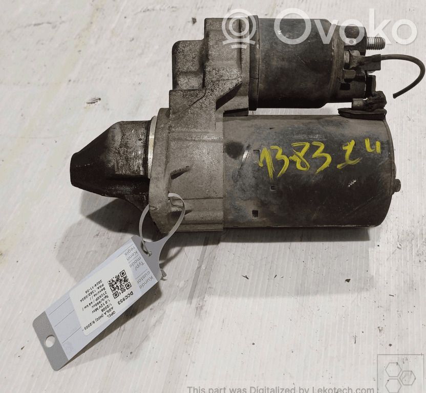 Opel Agila A Starteris 