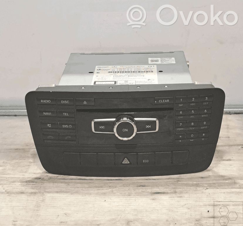 Mercedes-Benz A W176 Panel / Radioodtwarzacz CD/DVD/GPS 