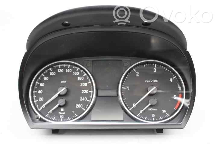 BMW 3 E90 E91 Spidometrs (instrumentu panelī) 